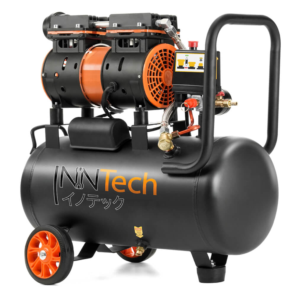 ปั๊มลม OIL FREE InnTech รุ่น FAC-30L 30 ลิตร 850 วัตต์ สีดำ_1